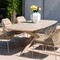 4SO Prado tuintafel barrel met keramisch blad en alu onderstel - 0